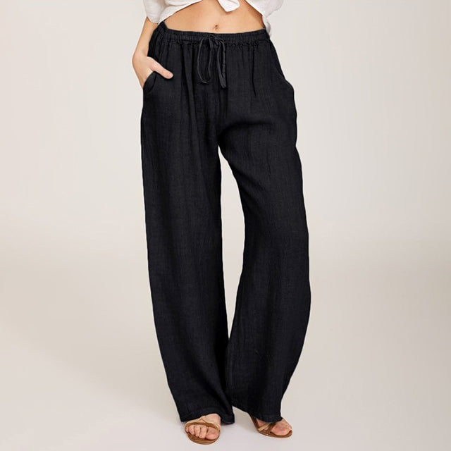 Enara - Pantalones Con Cordón Confortables