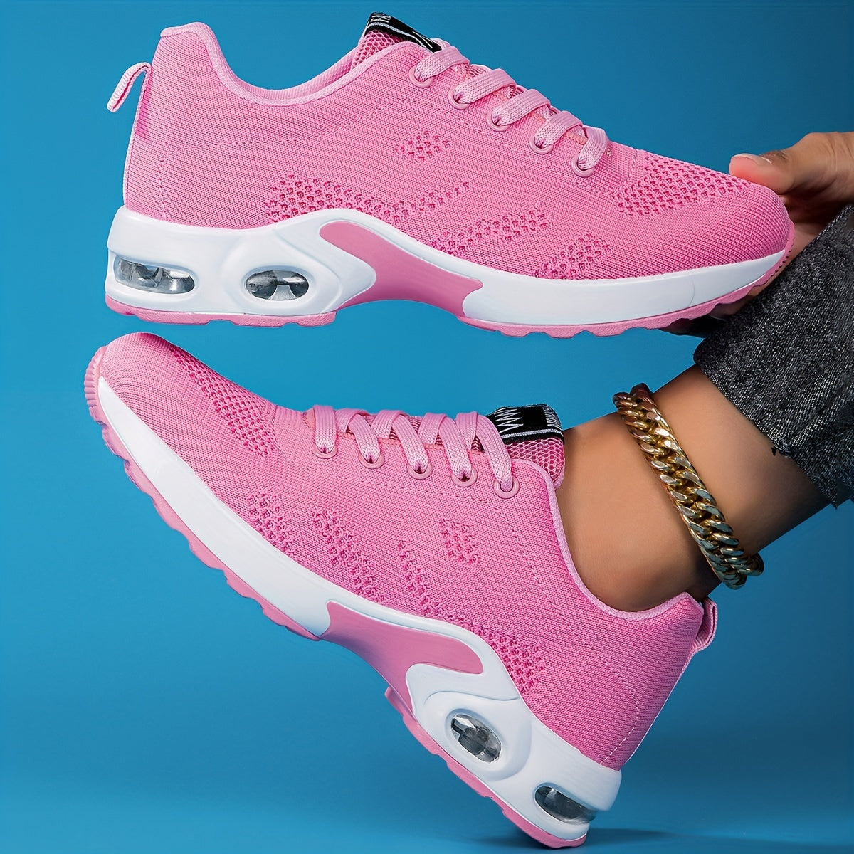 Zapatillas de deporte amortiguadas, transpirables y antideslizantes