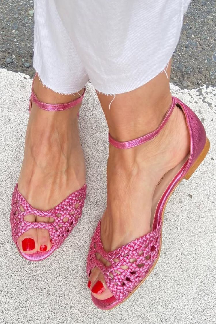 Araceli - Sandalias Trenzadas Elegantes para Verano