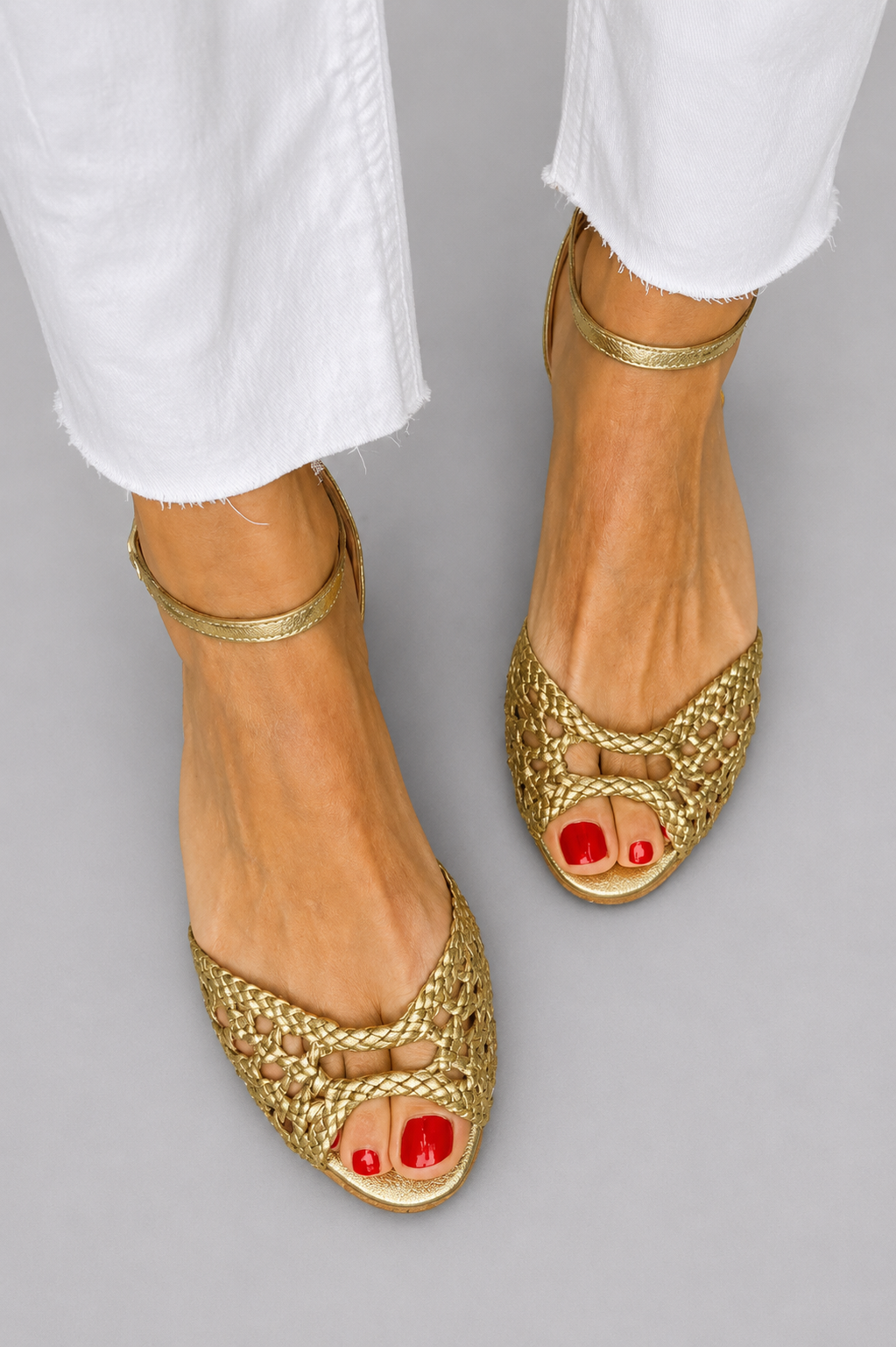 Araceli - Sandalias Trenzadas Elegantes para Verano