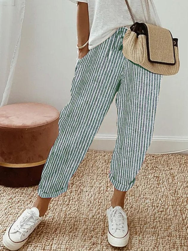 Pantalones Fluidos Cómodos y Elegantes