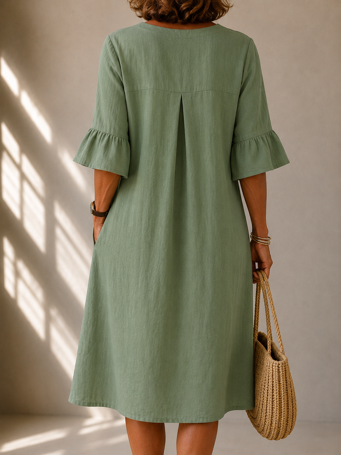 Margarita™ | Vestido de Botones