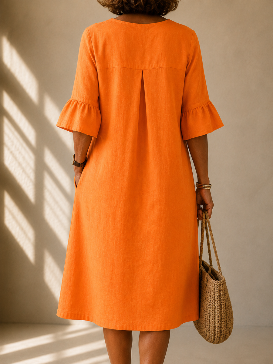 Azucena™ | Vestido de Botones