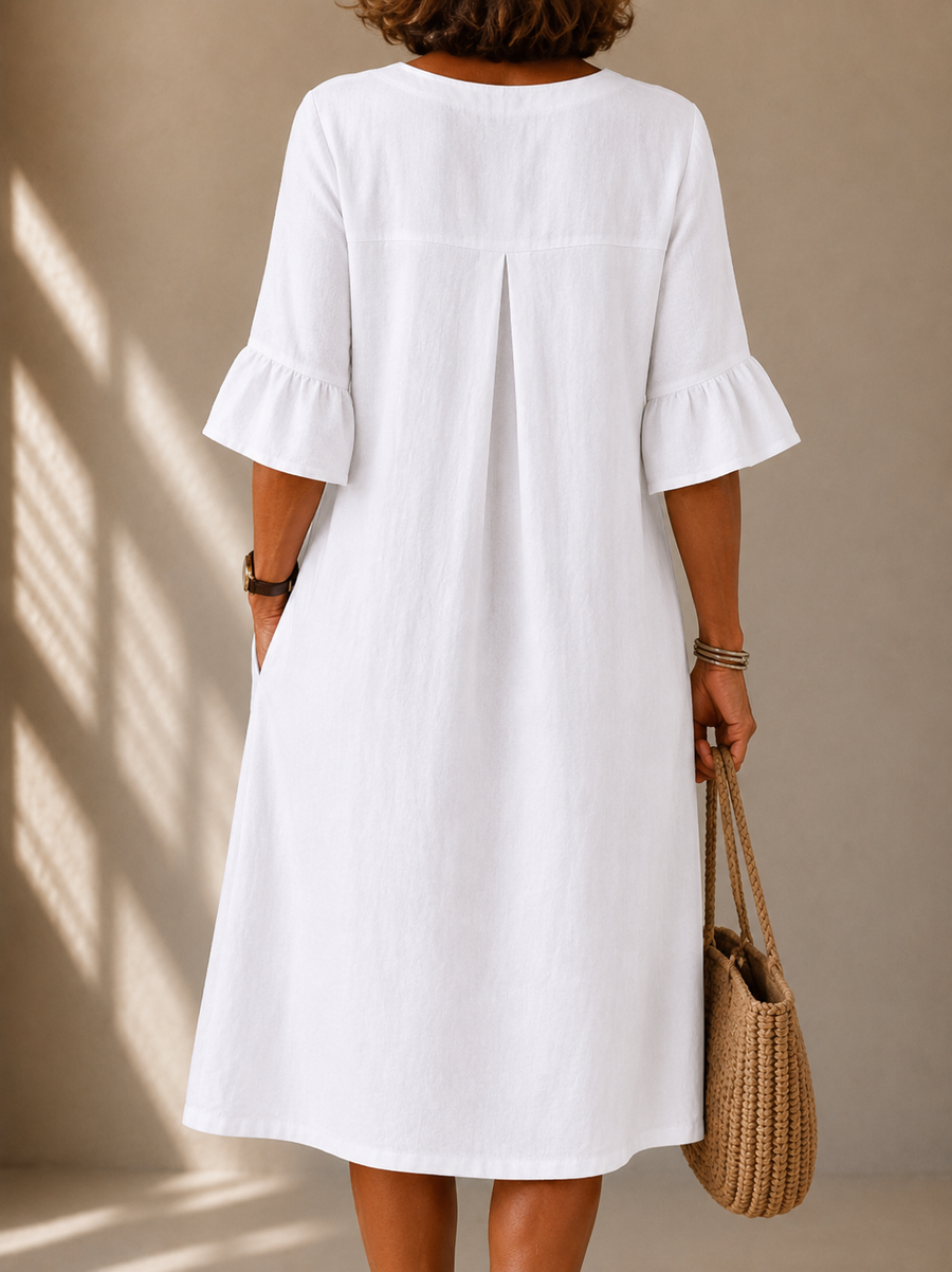 Alba™ | Vestido de Botones