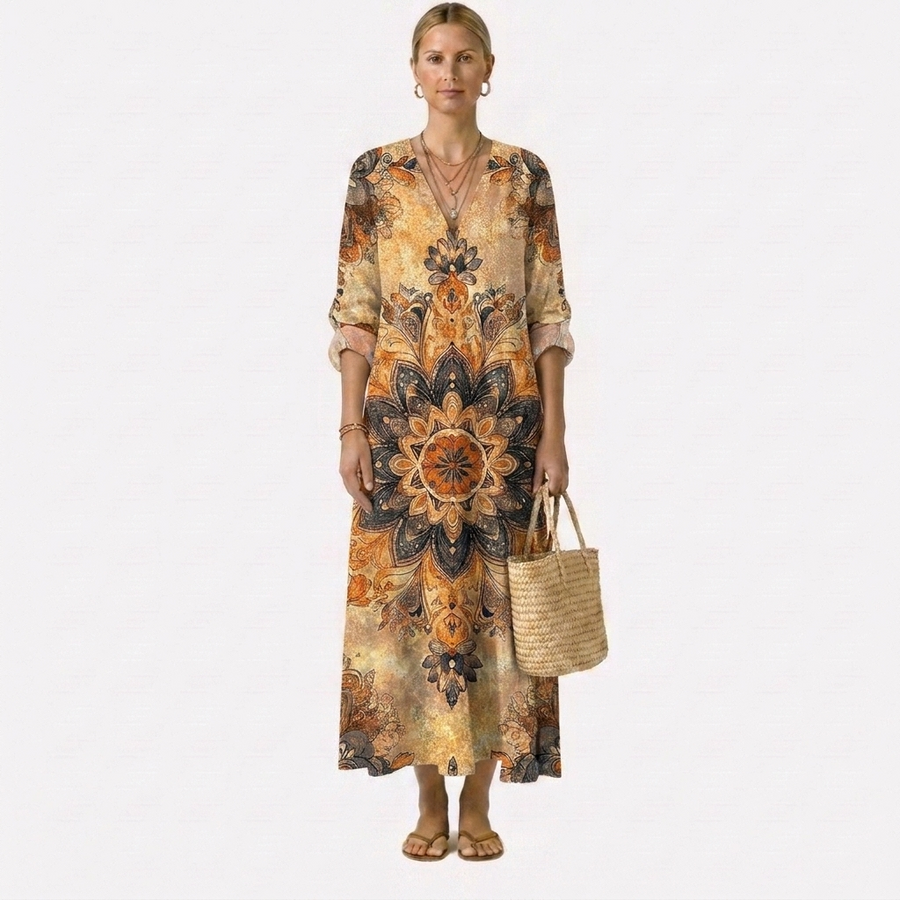 Dora™ | Vestido Floral Elegancia Natural